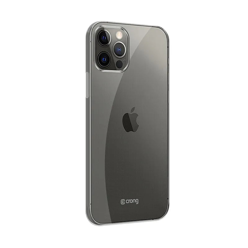 Crong Crystal Slim dėklas - iPhone 12 Pro Max dėklas (Skaidrus)