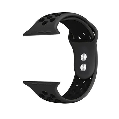 Crong Duo Sport - Apple Watch apyrankė 44/45/46/49 mm (pilka/juoda)