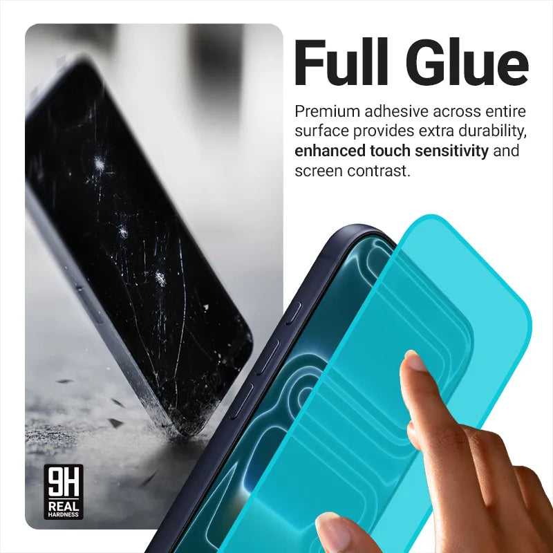 Crong EasyShield 2 vnt. - Grūdintas stiklas iPhone 17 Pro Max / iPhone 16 Pro Max (2 vnt.)