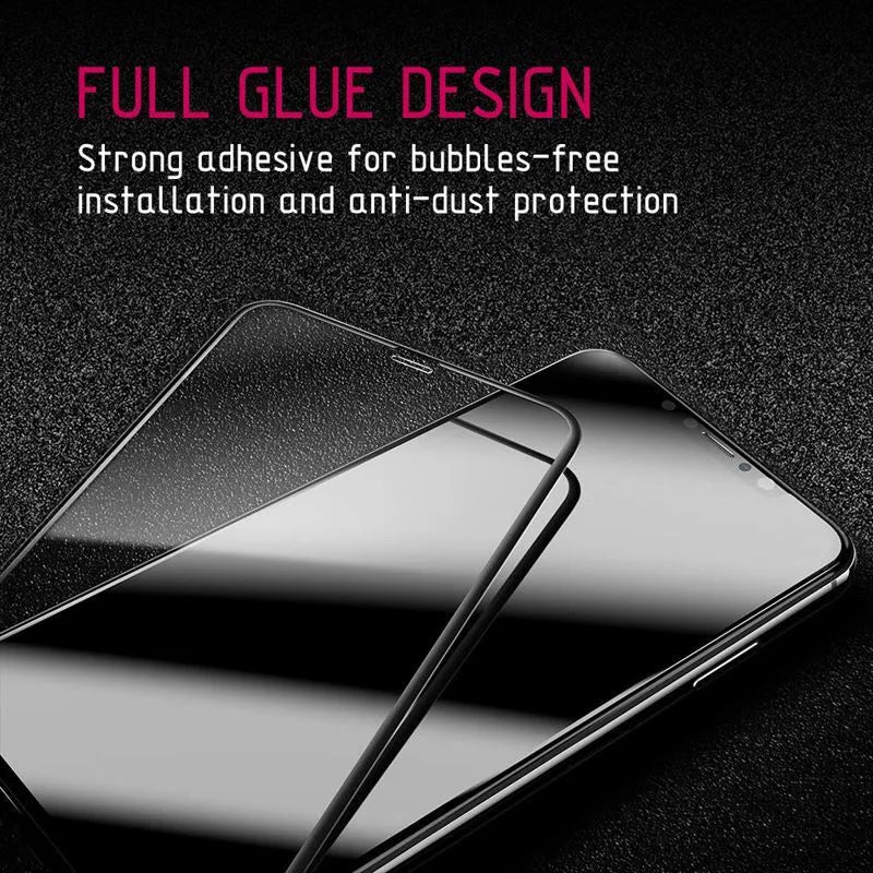 Crong Edge Glass – Pilnai priklijuojamas nuo krašto iki krašto 9H stiklo ekrano apsauga, skirta Huawei Mate 20