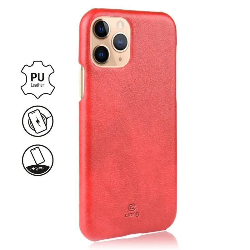 Crong Essential Cover - iPhone 11 Pro dėklas (Raudonas)