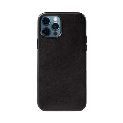 Crong Essential Cover Magnetic - iPhone 12 Pro Max MagSafe odos dėklas (juodas)
