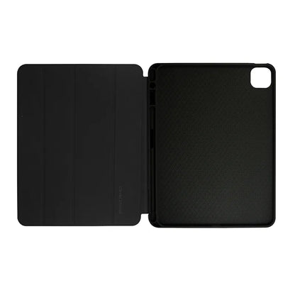 „Crong FlexFolio“ dėklas – iPad Air 11” (2026–2024) / iPad Air 10,9” (5-osios–4-osios kartos) / iPad Pro 11" (2022–2021) su „Apple Pencil“ (juodas)