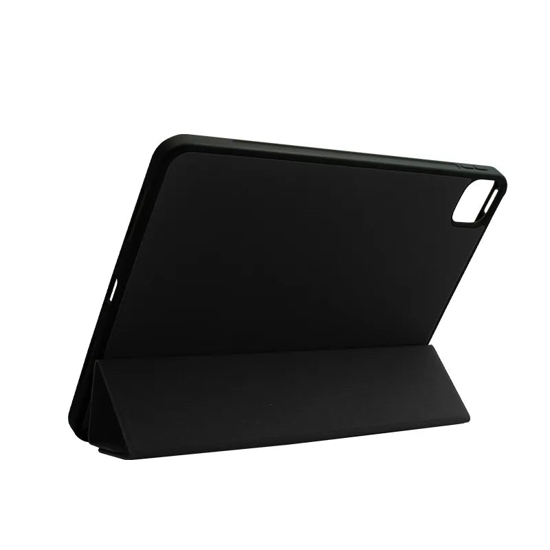 „Crong FlexFolio“ dėklas – iPad Air 11” (2026–2024) / iPad Air 10,9” (5-osios–4-osios kartos) / iPad Pro 11" (2022–2021) su „Apple Pencil“ (juodas)
