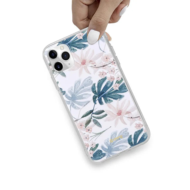 Crong Flower dėklas – iPhone 11 Pro dėklas (Raštas 01)