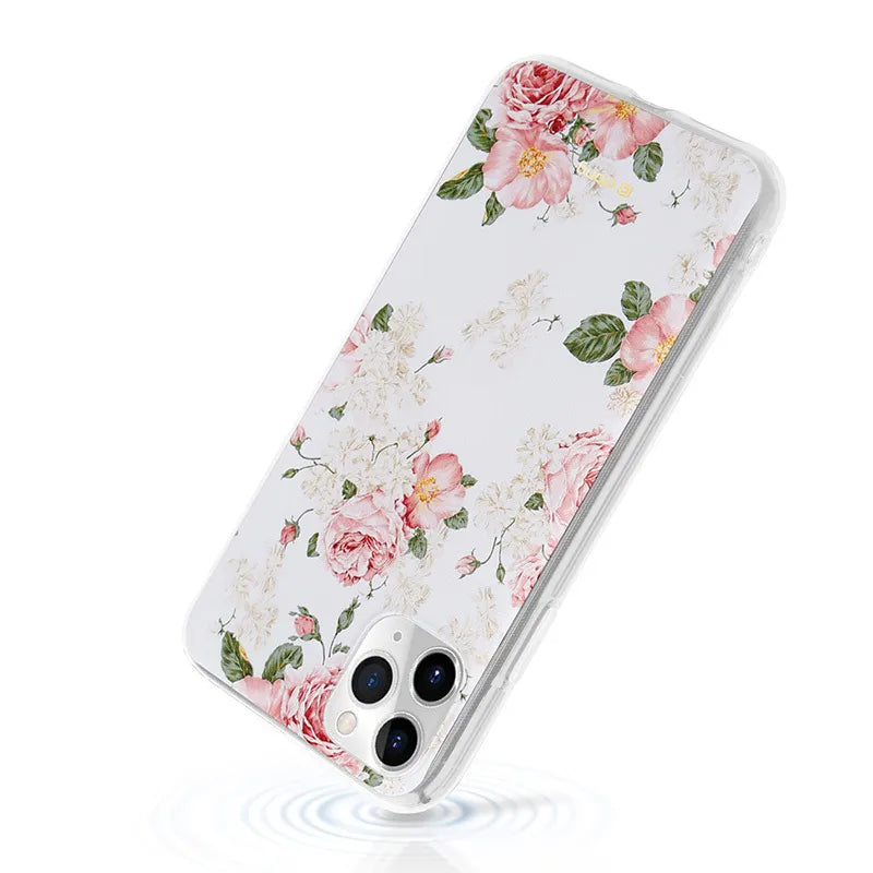 Crong Flower dėklas – iPhone 11 Pro dėklas (Raštas 02)