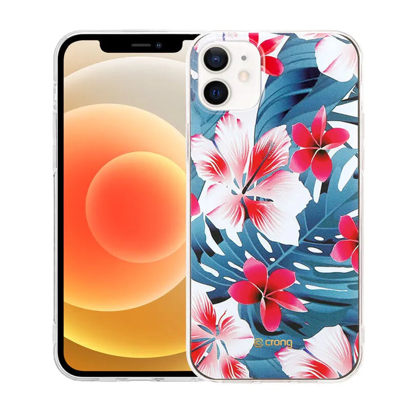Crong Flower dėklas - iPhone 12 Mini dėklas (modelis 03)