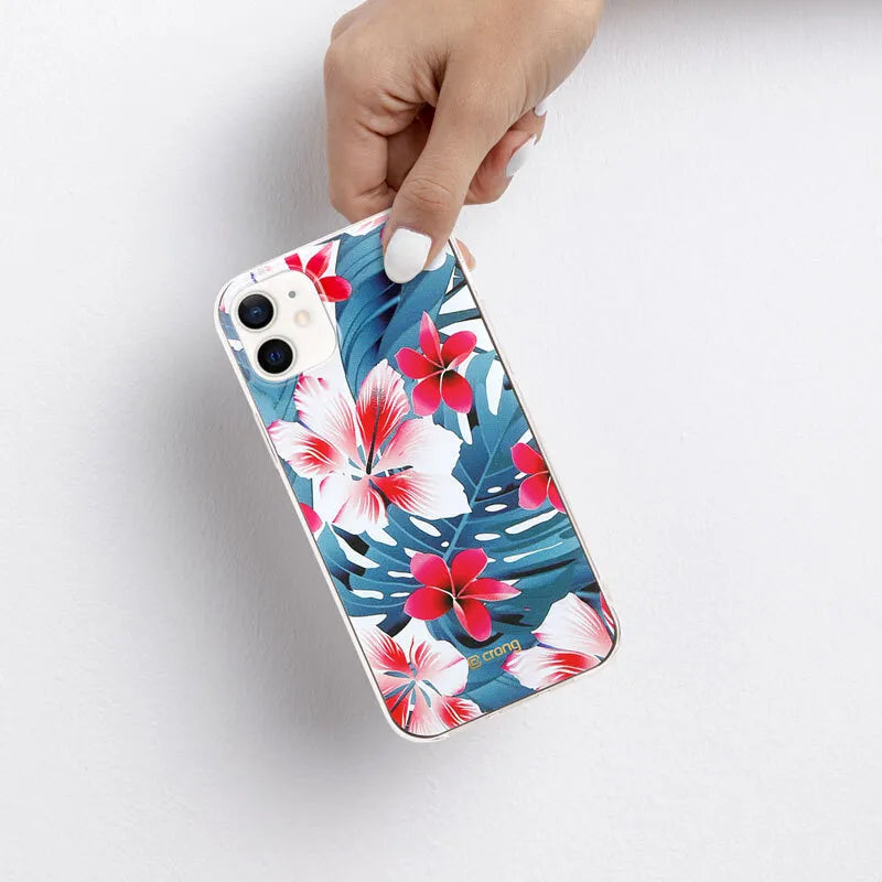 Crong Flower dėklas - iPhone 12 Mini dėklas (modelis 03)