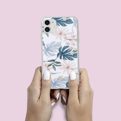 Crong gėlės dėklas – iPhone 11 dėklas (Raštas 01)