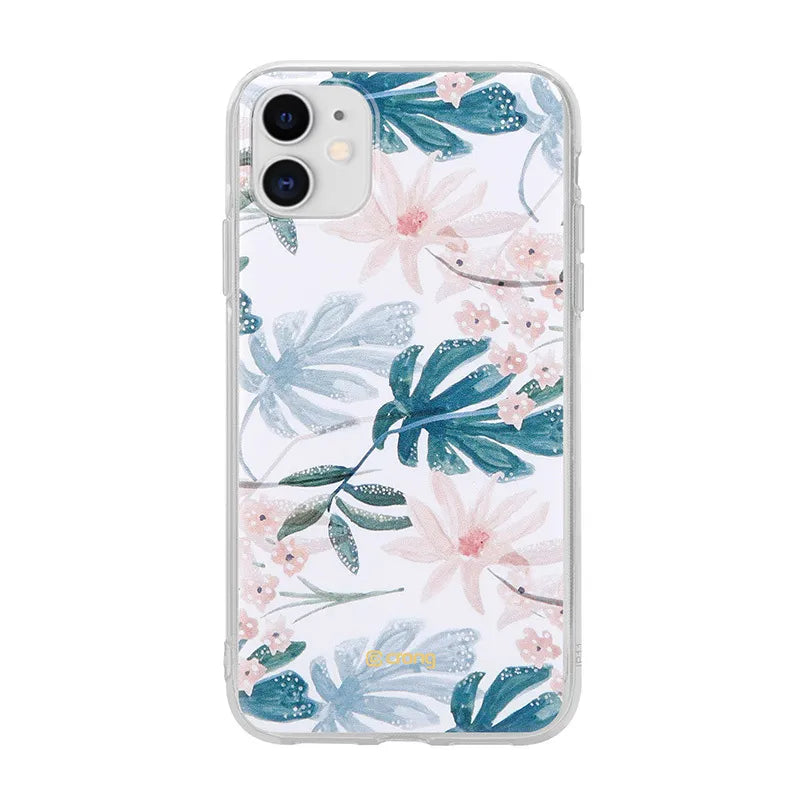 Crong gėlės dėklas – iPhone 11 dėklas (Raštas 01)