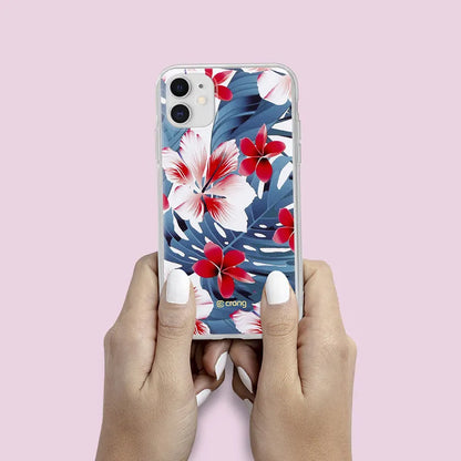 Crong gėlės dėklas – iPhone 11 dėklas (raštas 03)