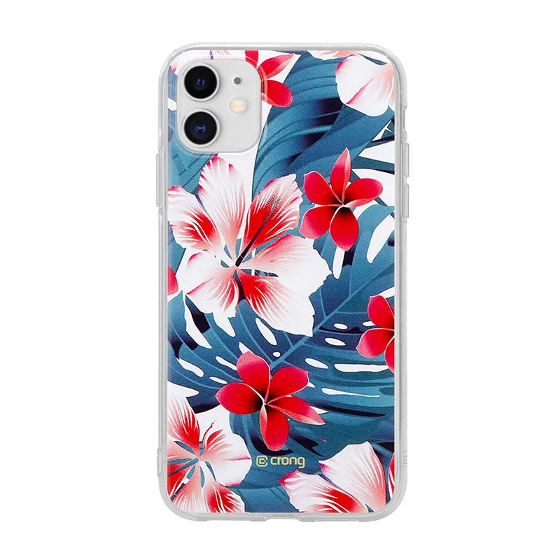 Crong gėlės dėklas – iPhone 11 dėklas (raštas 03)