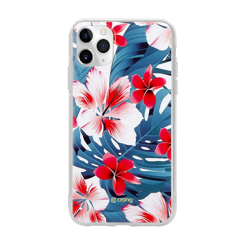 Crong Gėlėtas dėklas – iPhone 11 Pro dėklas (Raštas 03)