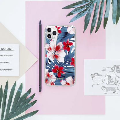 Crong Gėlėtas dėklas – iPhone 11 Pro dėklas (Raštas 03)