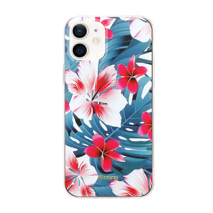 Crong Gėlių dėklas - iPhone 12 / iPhone 12 Pro dėklas (raštas 03)