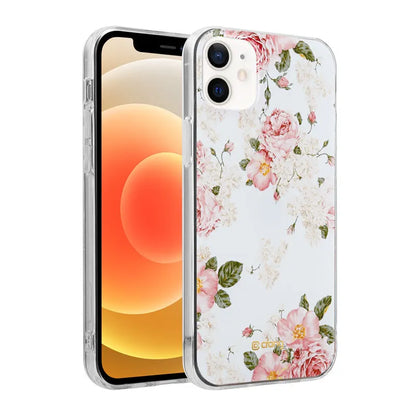 Crong Gėlių dėklas – iPhone 12 Mini dėklas (raštas 02)