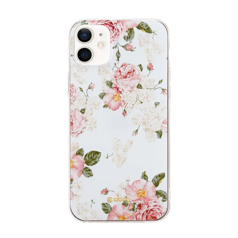 Crong Gėlių dėklas – iPhone 12 Mini dėklas (raštas 02)