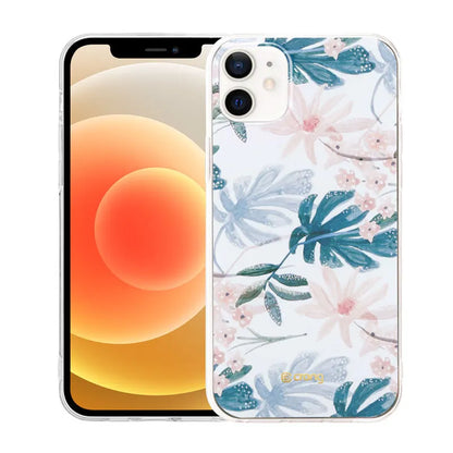 Crong gėlių rašto dėklas – iPhone 12 Mini dėklas (raštas 01)