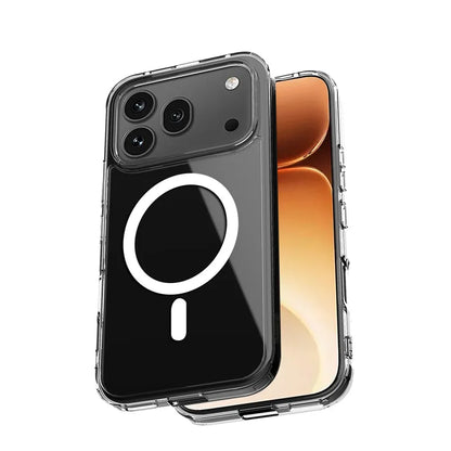 Crong Hybrid Clear Magnetic - MagSafe dėklas, skirtas Honor 600 Pro 5G (skaidrus)