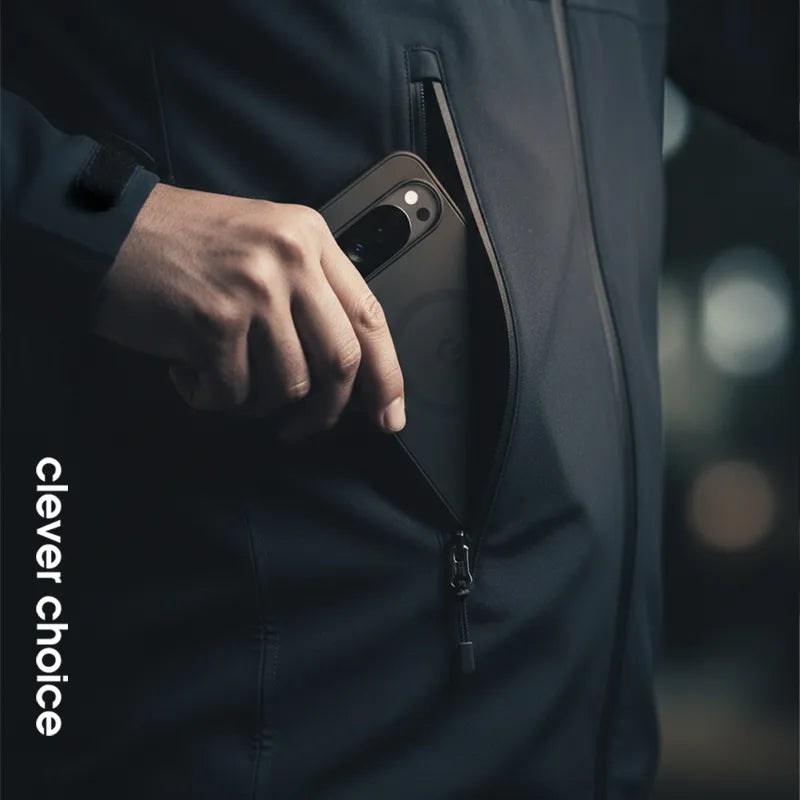 Crong Hybrid Matte Magnetic – MagSafe dėklas Google Pixel 11 (juodas)
