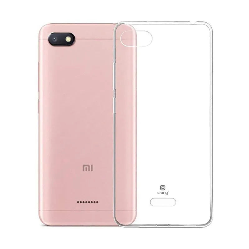 Crong Krištolinis Plonas Apsauginis Dėklas, skirtas Xiaomi Redmi 6A (skaidrus)