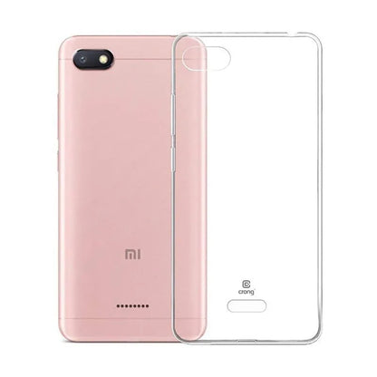 Crong Krištolinis Plonas Apsauginis Dėklas, skirtas Xiaomi Redmi 6A (skaidrus)