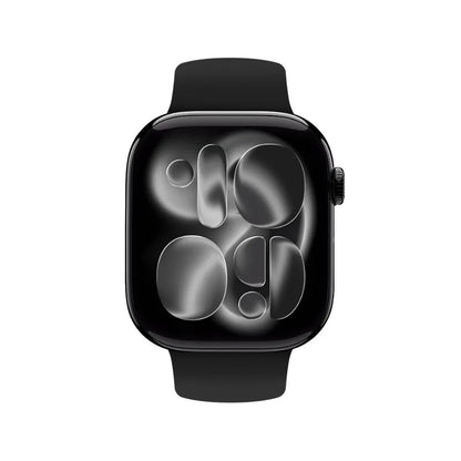 Crong Liquid - Apple Watch apyrankė 38/40/41/42 mm (juoda)