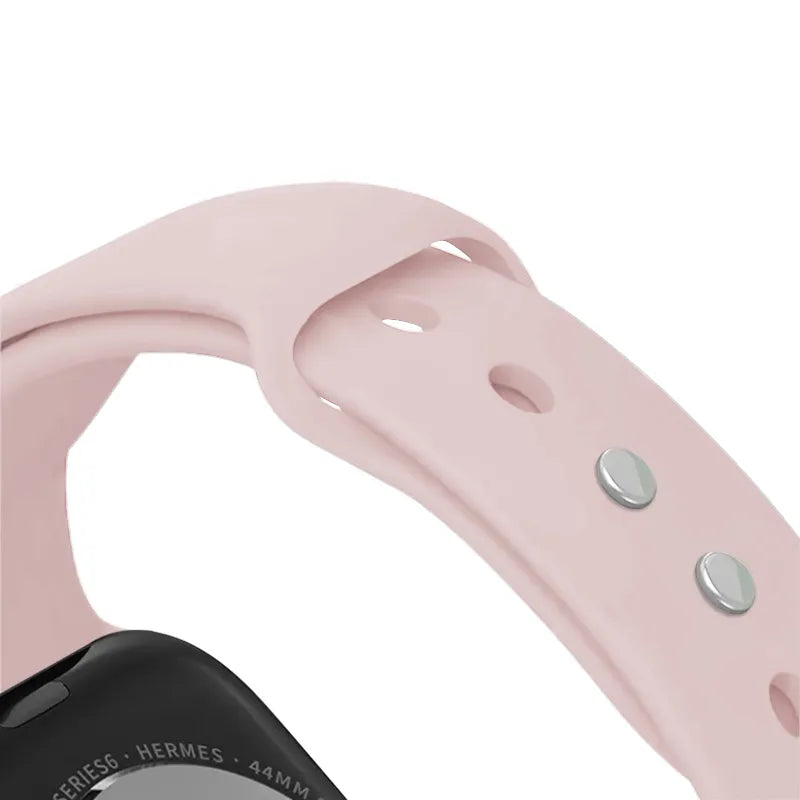 Crong Liquid - Apple Watch apyrankė 38/40/41/42 mm (smėlio rožinė)