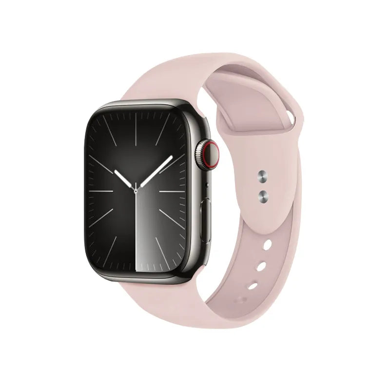 Crong Liquid - Apple Watch apyrankė 38/40/41/42 mm (smėlio rožinė)