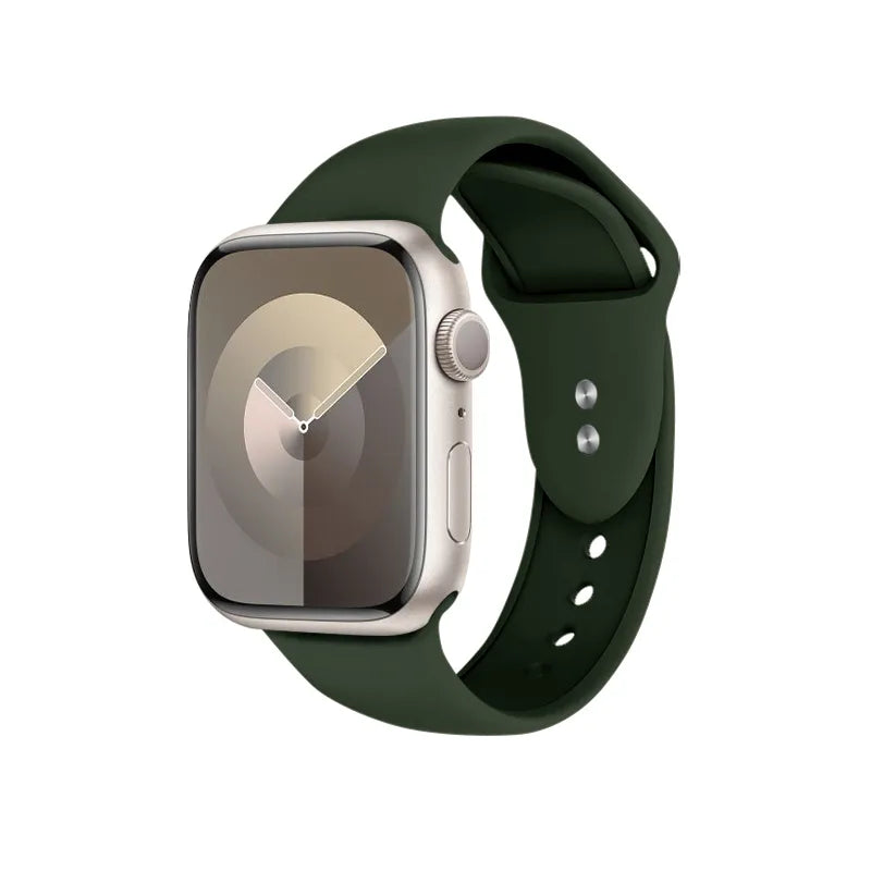 Crong Liquid – Apple Watch apyrankė 38/40/41/42 mm (žalia)