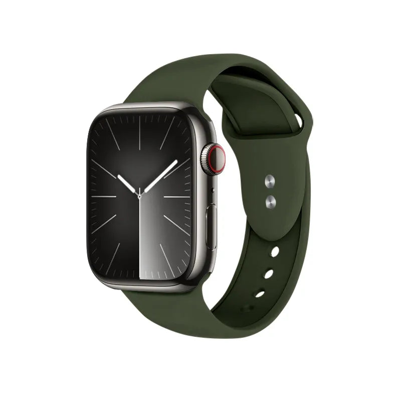 Crong Liquid – Apple Watch apyrankė 38/40/41/42 mm (žalia)