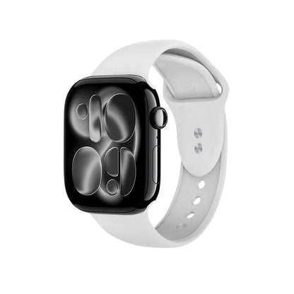 Crong Liquid - Apple Watch apyrankė 44/45/46/49 mm (balta)