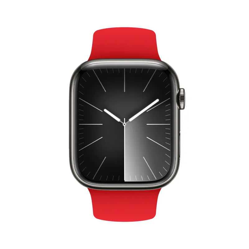 Crong Liquid - Apple Watch apyrankė 44/45/46/49 mm (raudona)