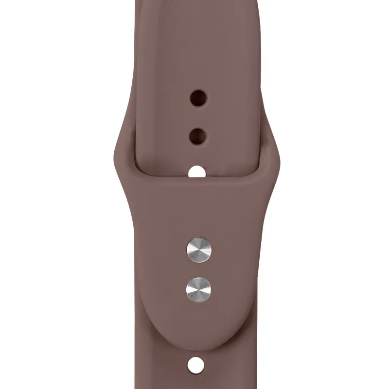 Crong Liquid – Apple Watch dirželis, 44/45/46/49 mm (rudas)