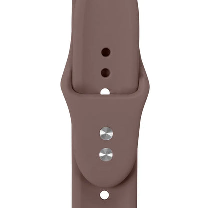 Crong Liquid – Apple Watch dirželis, 44/45/46/49 mm (rudas)