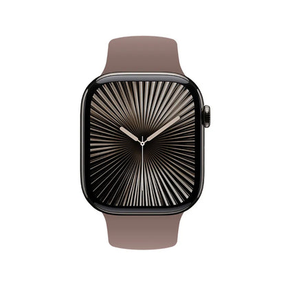 Crong Liquid – Apple Watch dirželis, 44/45/46/49 mm (rudas)