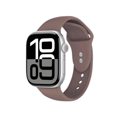 Crong Liquid – Apple Watch dirželis, 44/45/46/49 mm (rudas)
