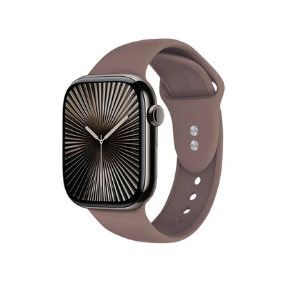 Crong Liquid – Apple Watch dirželis, 44/45/46/49 mm (rudas)