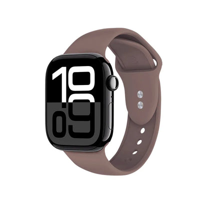 Crong Liquid – Apple Watch dirželis, 44/45/46/49 mm (rudas)