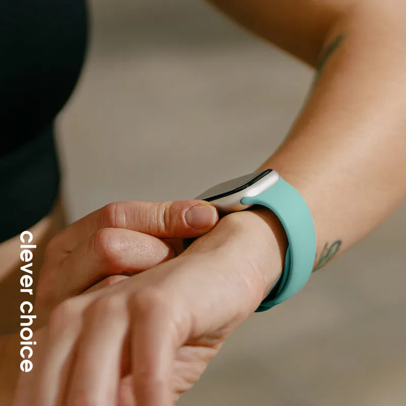 Crong Liquid apyrankė - Apple Watch 38/40/41/42 mm (turkio spalvos)