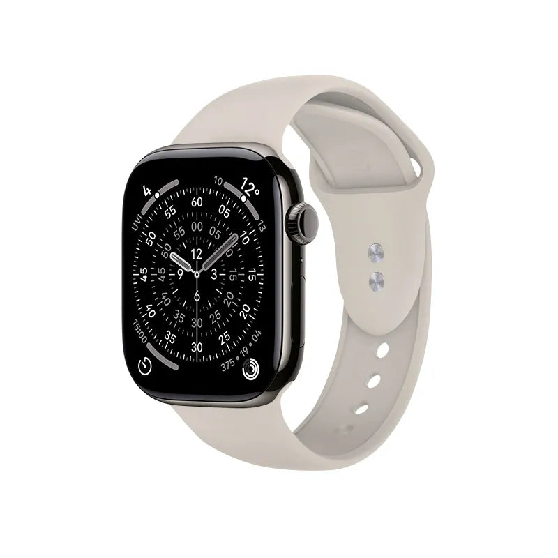 Crong Liquid apyrankė Apple Watch 38/40/41/42mm (Stone Beige)