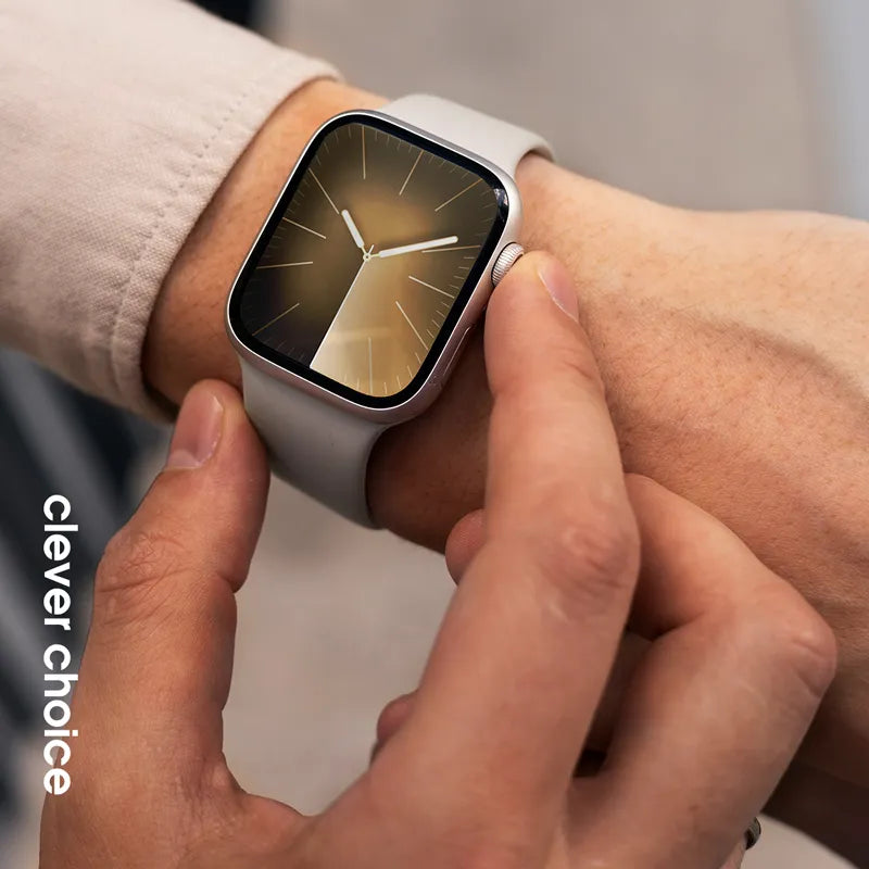Crong Liquid apyrankė Apple Watch 38/40/41/42mm (Stone Beige)