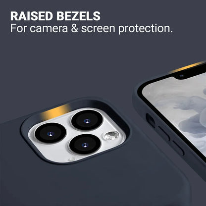 Crong Magnetinis dėklas – „iPhone 13 Pro Max“ „MagSafe“ dėklas (tamsiai mėlynas)