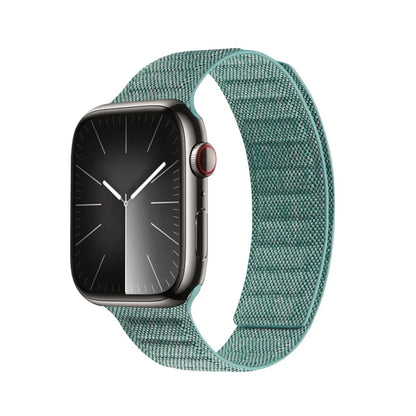 Crong Melange - Magnetinis dirželis, skirtas Apple Watch 44/45/46/49 mm (turkio spalvos melange)