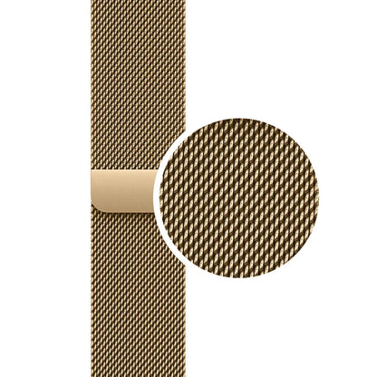 Crong Milano Steel - Nerūdijančio plieno apyrankė, skirta Apple Watch 38/40/41/42 mm (Rožinis auksas)