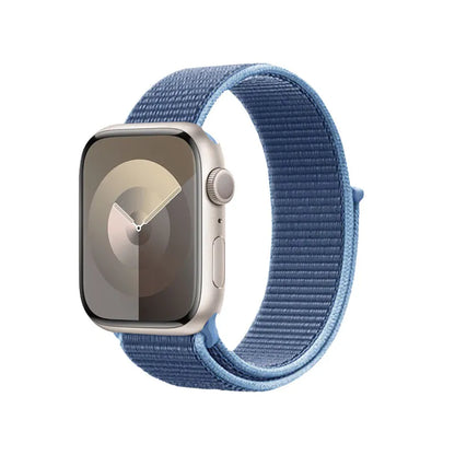Crong Nailoninis sportinis dirželis Apple Watch 38/40/41/42 mm (Ocean Blue)