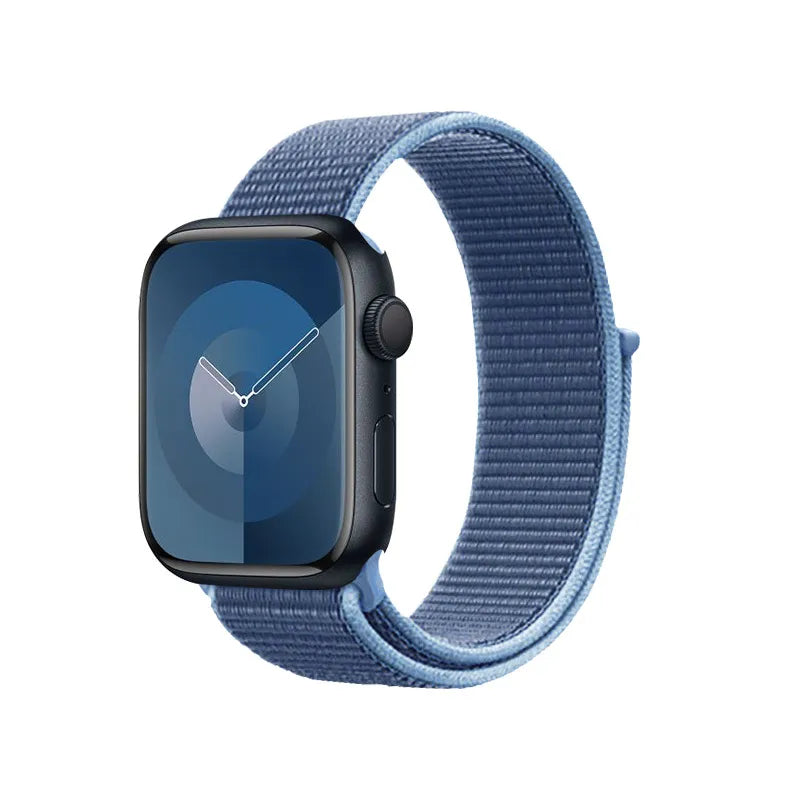 Crong Nailoninis sportinis dirželis Apple Watch 38/40/41/42 mm (Ocean Blue)
