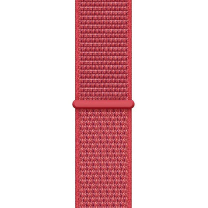 Crong Nailono sportinė apyrankė, skirta Apple Watch 38/40/41/42 mm (Red Fusion)