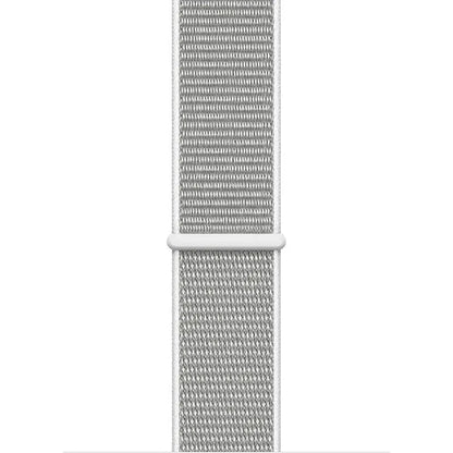 Crong Nailono sportinė apyrankė, skirta Apple Watch 44/45/46/49 mm (sidabriškai pilka)