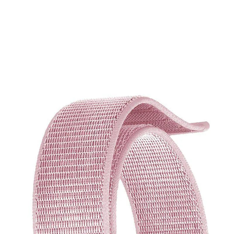 Crong Nailono – Sportinis dirželis, skirtas Apple Watch 38/40/41/42 mm (miltelių rožinės spalvos)